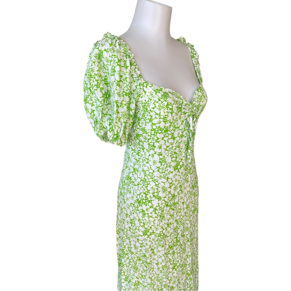 REVOLVE Faithful the Brand Juniper Midi Dress ditsy floral Green - Picture 3 of 9
